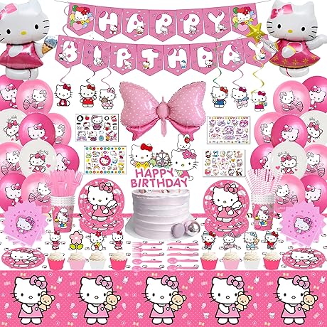 Hello Kitty Birthday Party Decorations