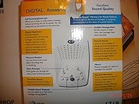 Vista 2 de AT&T 1718 - Sistema de contestador digital (Wind Chill White)