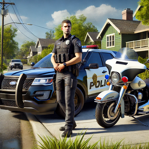 US Police Truck Driving Simulator Games 2024