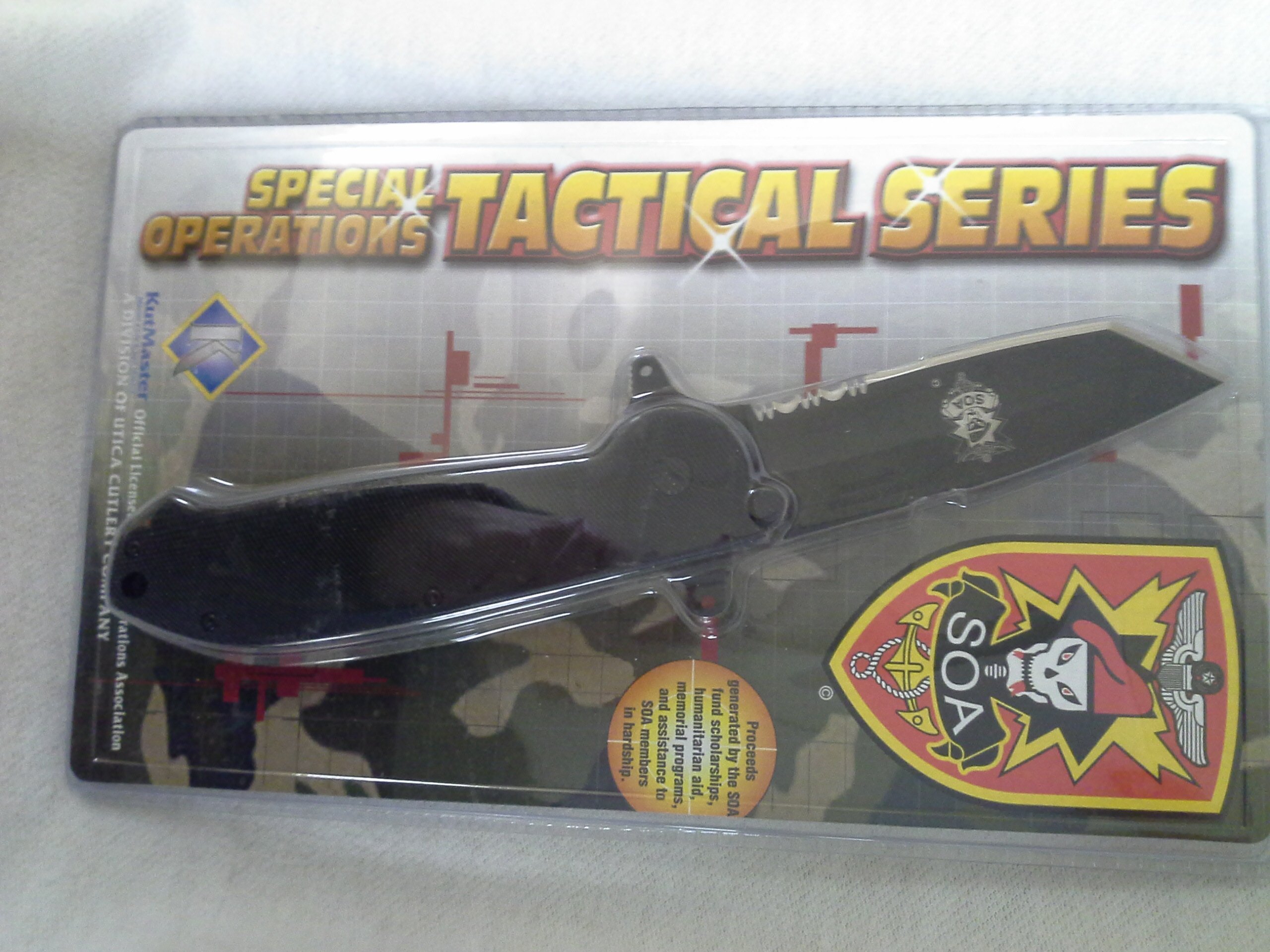 91-SOA9CP Large Tanto Tactical Knife