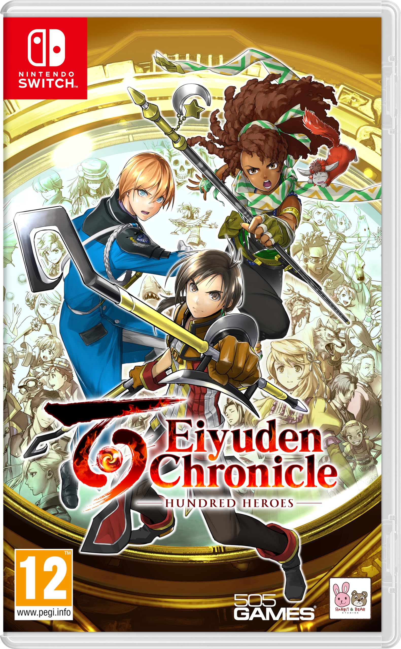 Eiyuden Chronicle Unisex Eiyuden Chronicle: Hundred Heroes Nintendo Switch Game