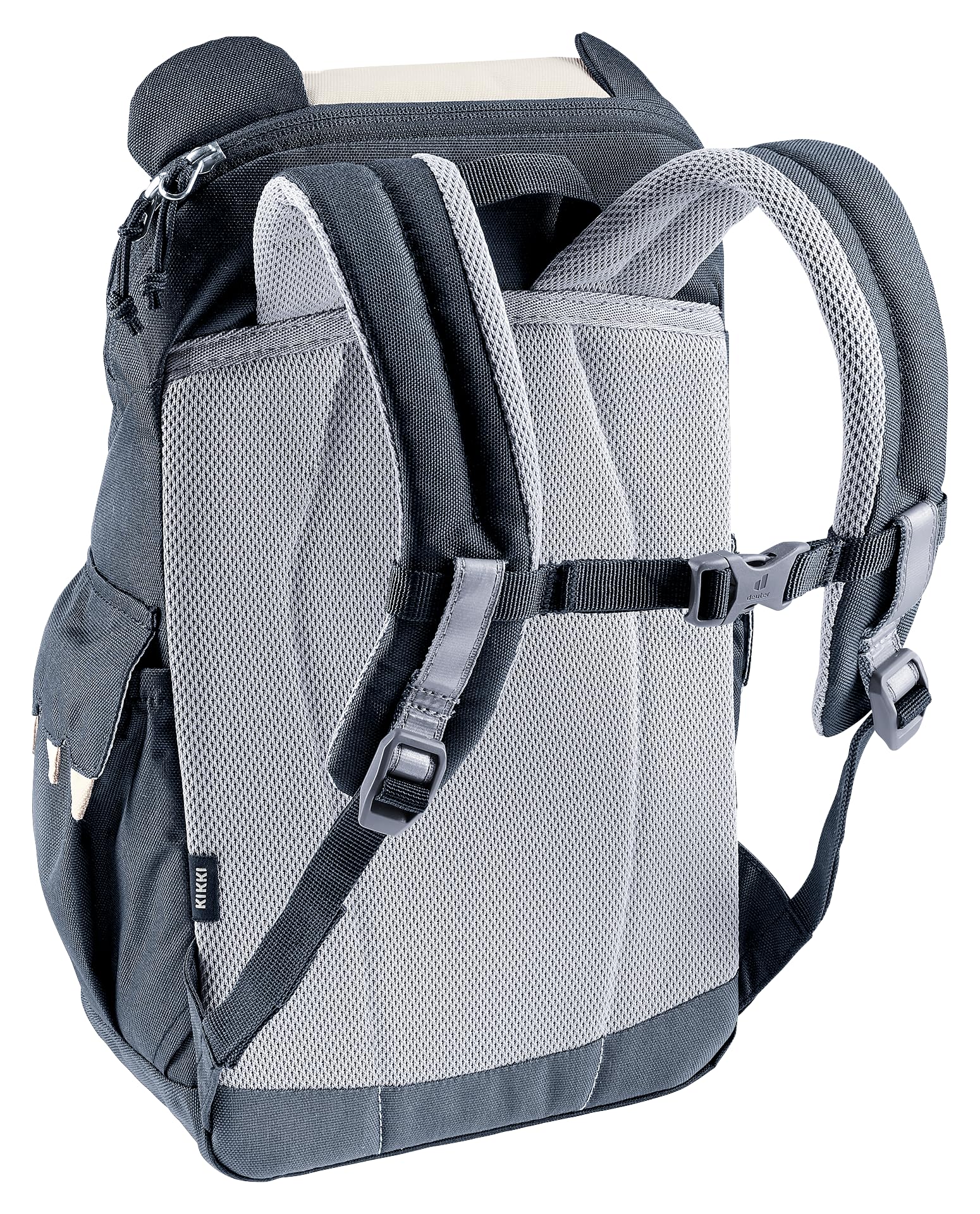 deuter Unisex dziecięcy plecak Kikki, czarny, 8 l, Czarna kość, 8