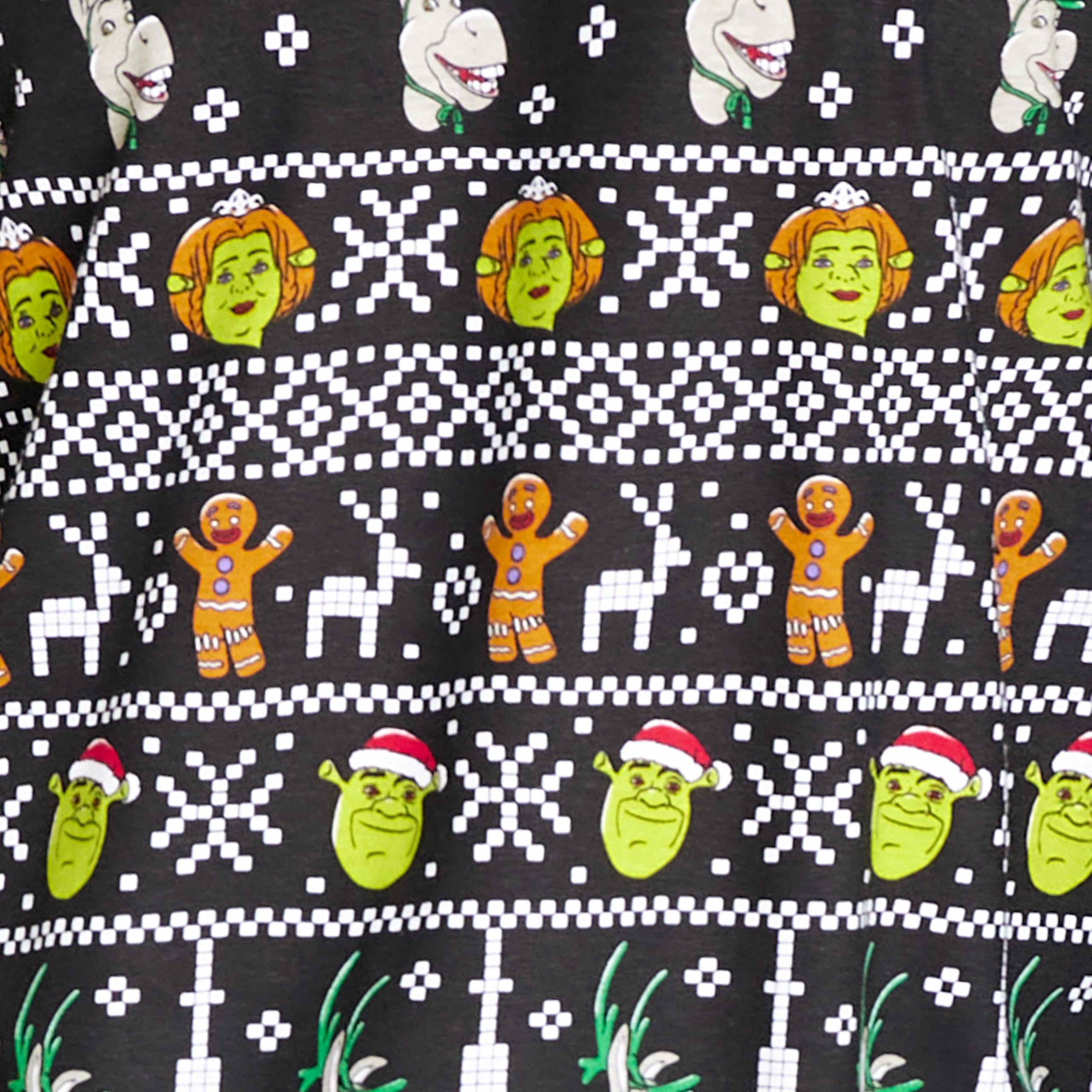 Shrek Christmas Pyjama, Pyjama Assorti Famille de Noël - Cadeaux pour la Famille