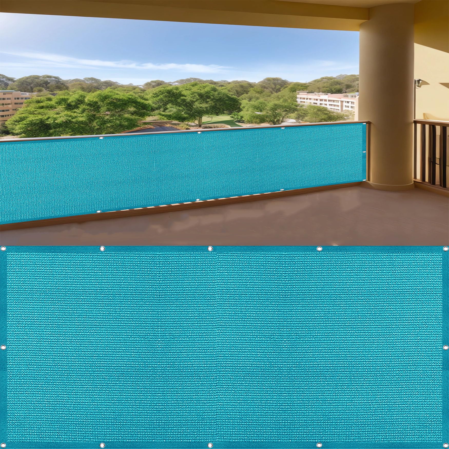 Brise-Vue de Balcon 150 x 850 cm pour Créer un Cocon Intime sur la Terrasse