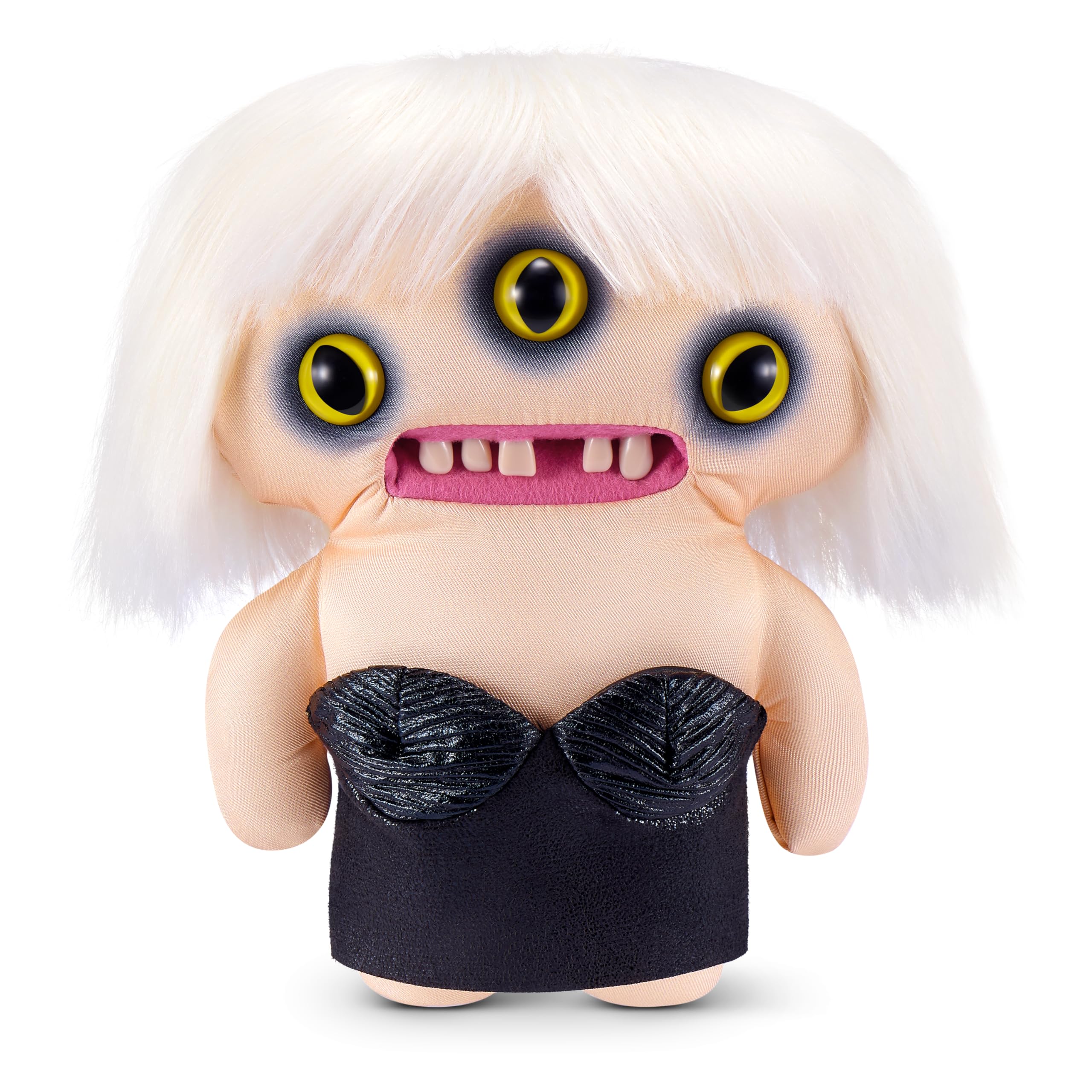 Fuggler Fugg Stars Series 2 9 Inch Plush Collectible Toy (Lady Fugg) by ZURU Featuring Funny Ugly Monster Design with Wild Expressions, Unique Personalities, and Chaotic Style for Fans and Collectors