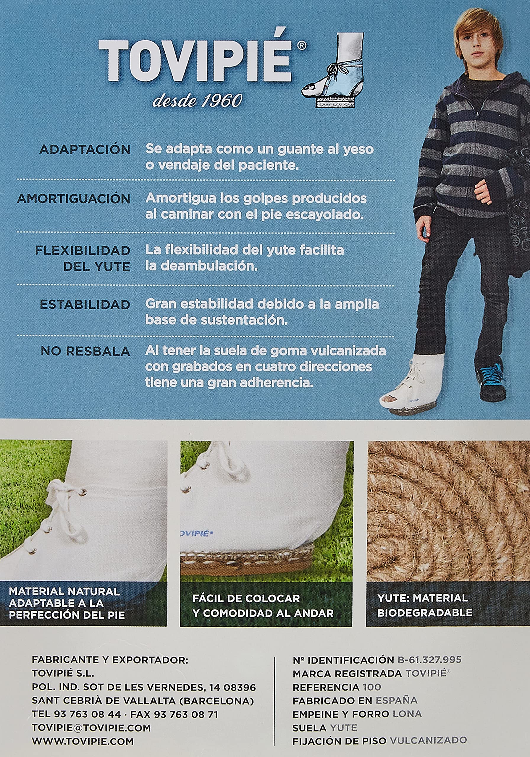 Tubipax Tovipie, Plano Escayo Señora Hombre, Multicolor, 46 EU