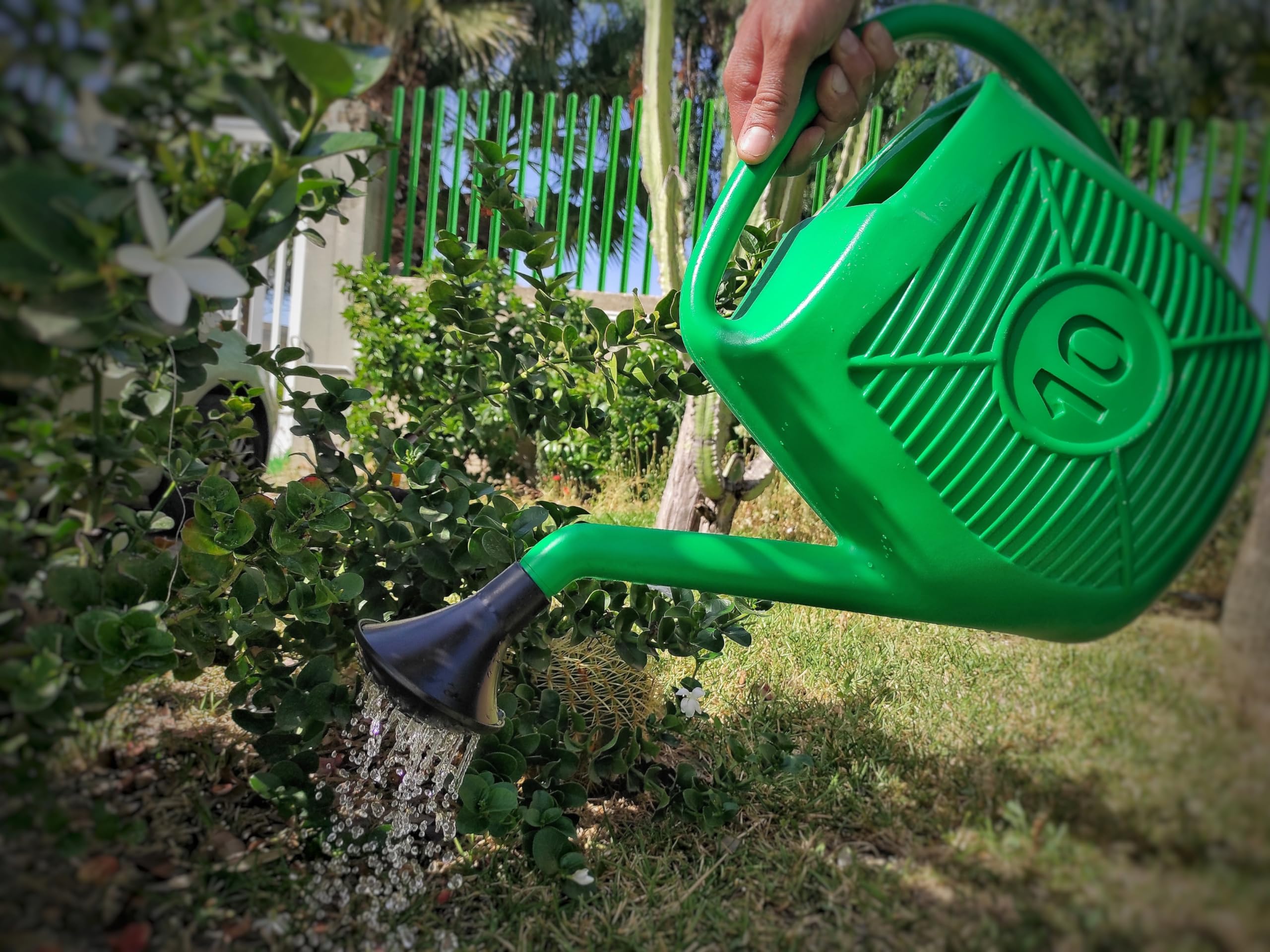 Il Numero 1 Del Risparmio-ANNAFFIATOIO 12 LT PLASTICA DA GIARDINO CON Manico E Nebulizzatore Main - Foto 8
