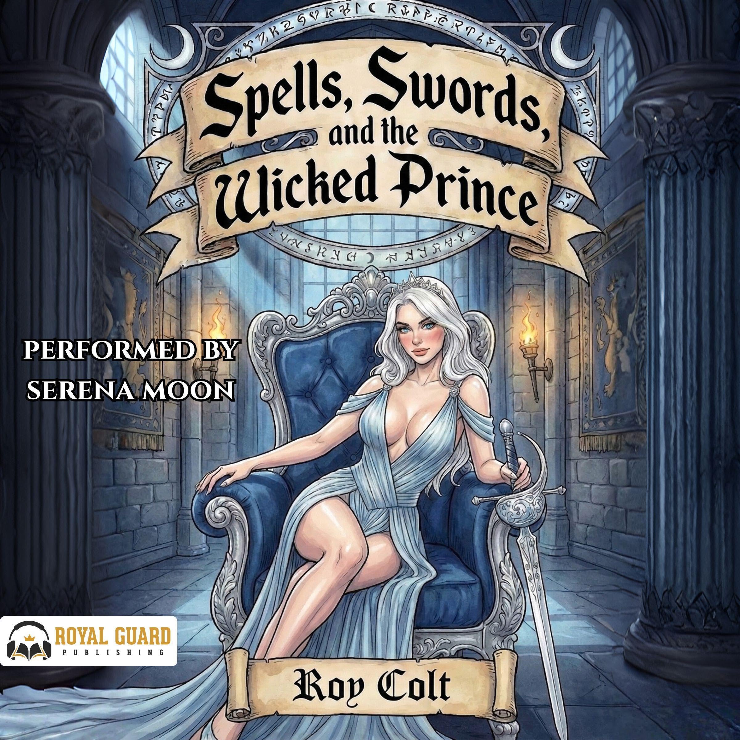 Cover art for Spells, Swords, and the Wicked Prince, Book 1
