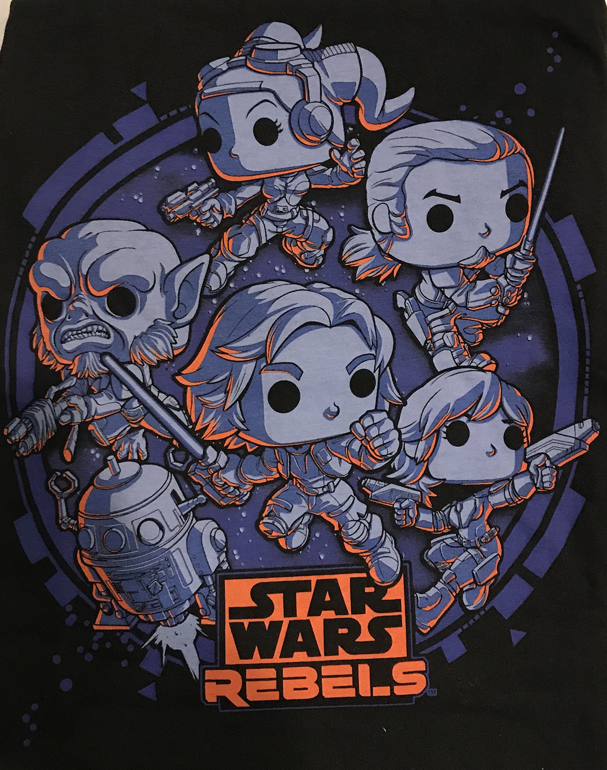 Star Wars Smugglers Bounty Rebels Group Shot T-shirt