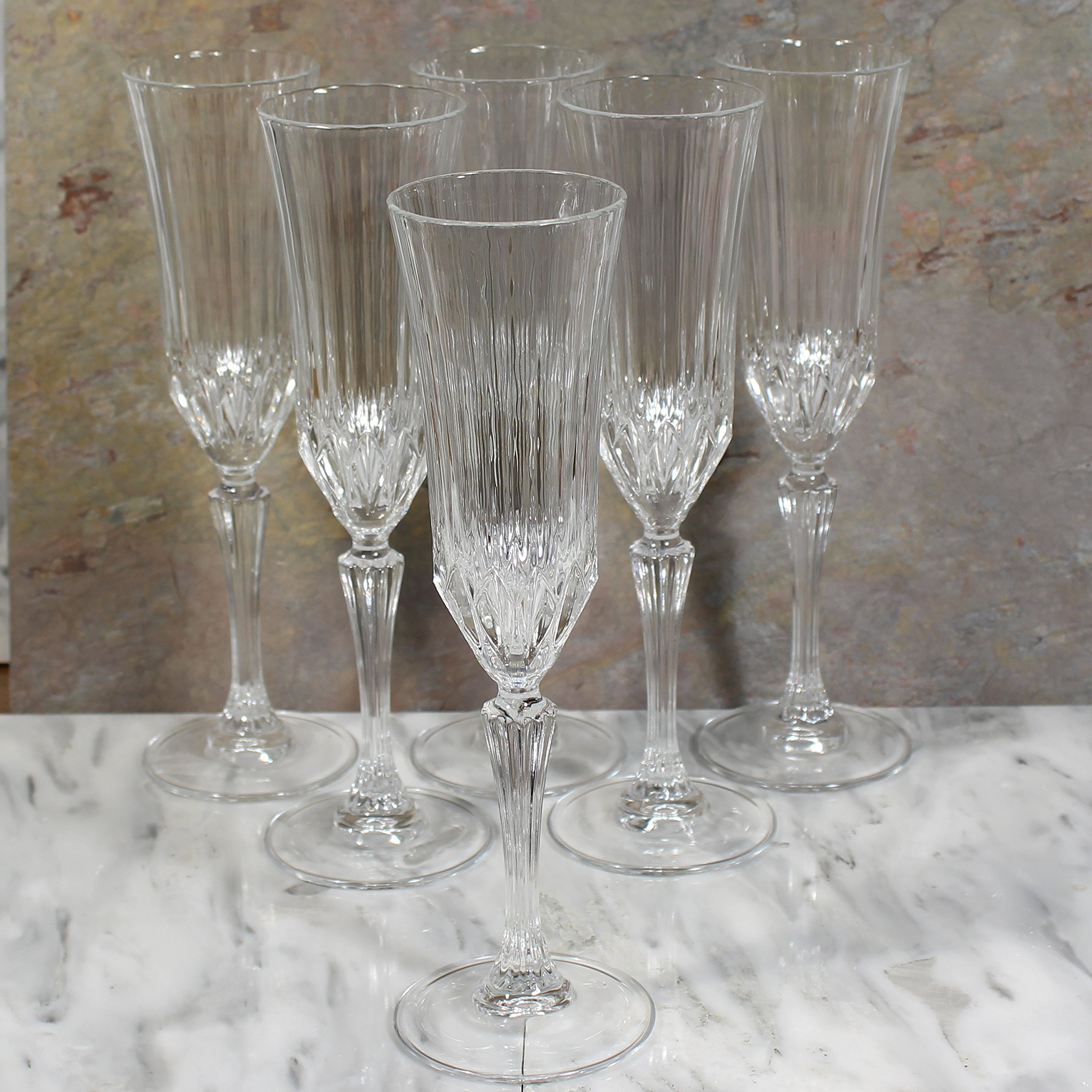 RCR Champagne Flutes - Adagio Collection -7