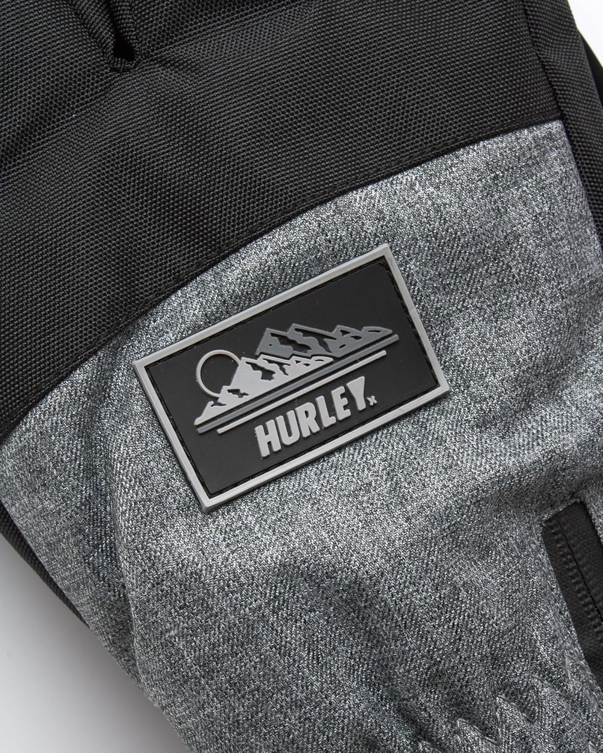 Hurley Men's Winter Gloves - Waterproof Thermal Ski Gloves for Cold Weather with Wrist Straps - Snow Gloves for Men