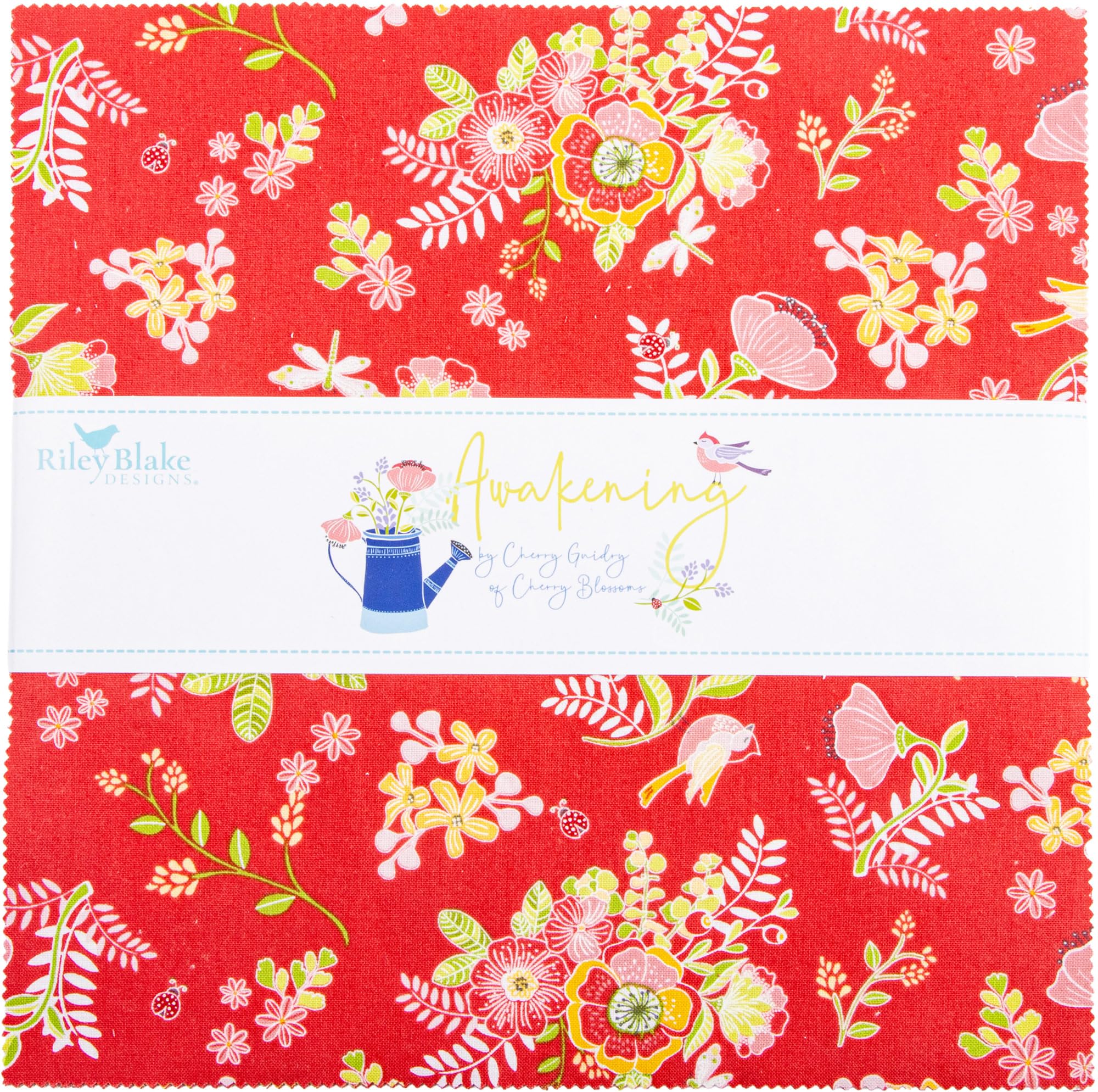 Cherry Guidry Awakening 10" Stacker 42 10-inch Squares Layer Cake Riley Blake Designs 10-17100-42
