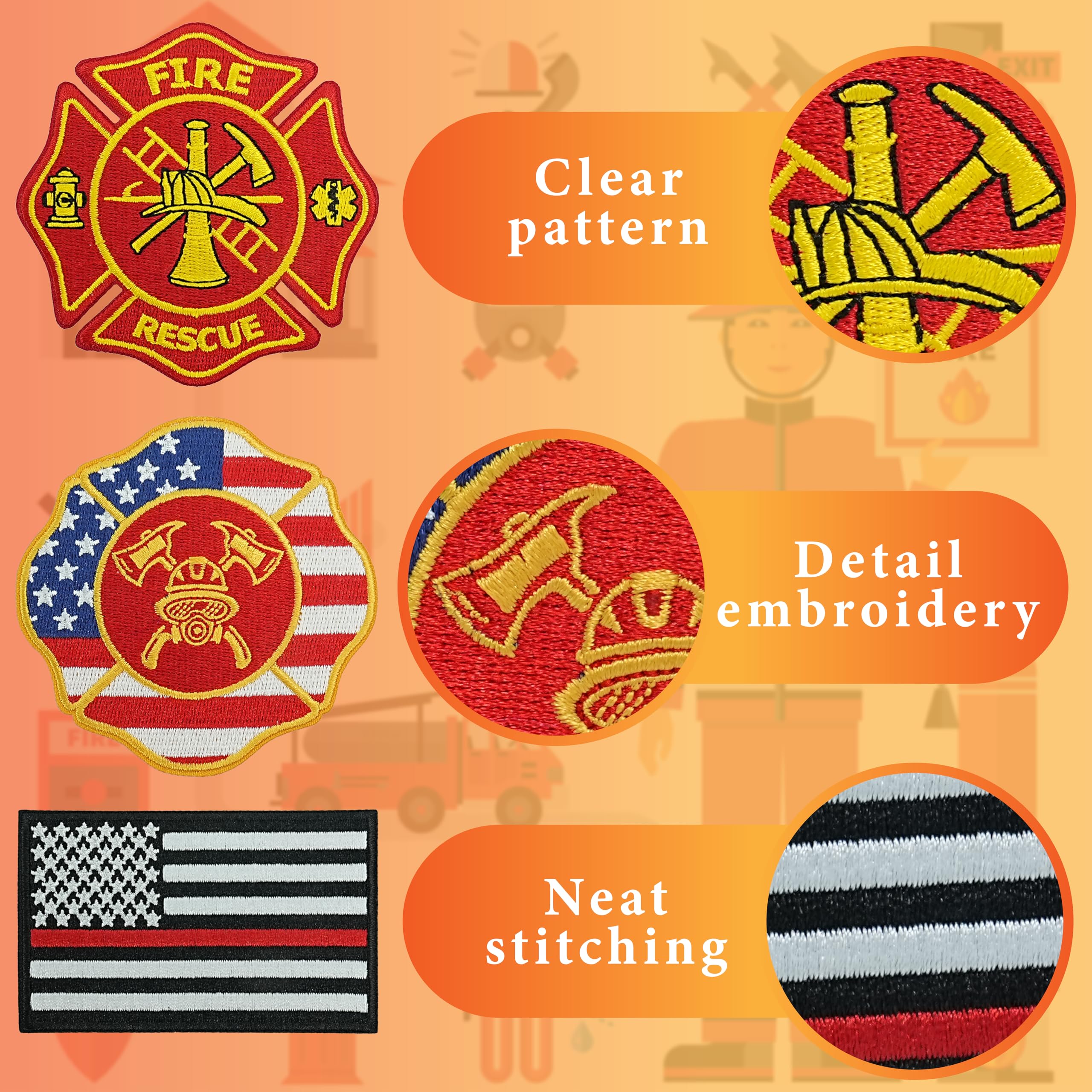 Feuerwehrmann Blechschild Mit Amerikanischer Flagge – 20,3 X 30,5 Cm, Metall, Wanddeko Für Heim, Bar, Café