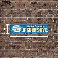 Vista 5 de NCAA Rico Industries Placa de calle de plástico Placa de calle de plástico de 4" x 16