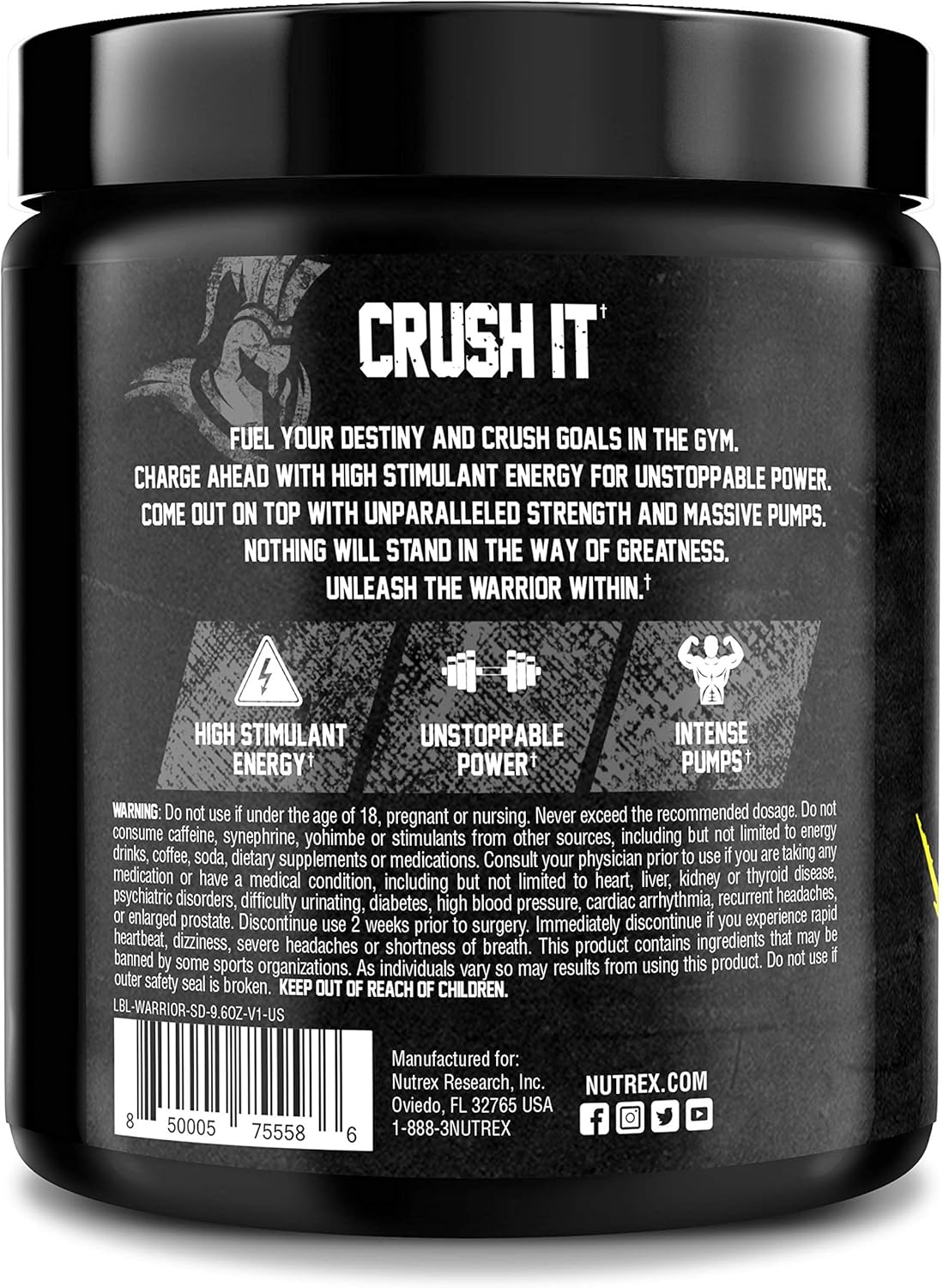 Buy Nutrex Research Warrior Pre Workout Energy Supplement Boost Energy Endurance Focus Pumps Non Itch 30 Servings Watermelon Online In Turkey B087qqpcqv