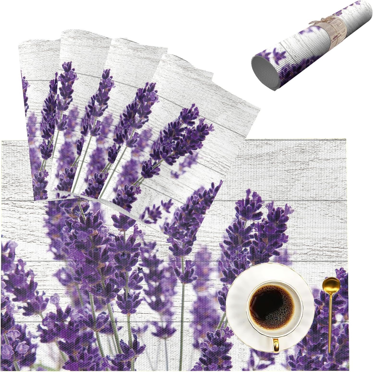 ARTHMOM Table Runner Placemats, Spring Summer Seasonal