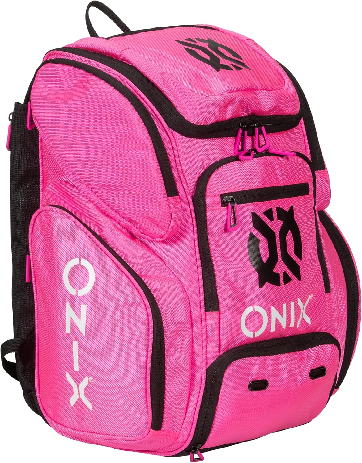Onix Pro Team Pickleball Backpack with Paddle Pocket and 4 Extra Pockets, Pink