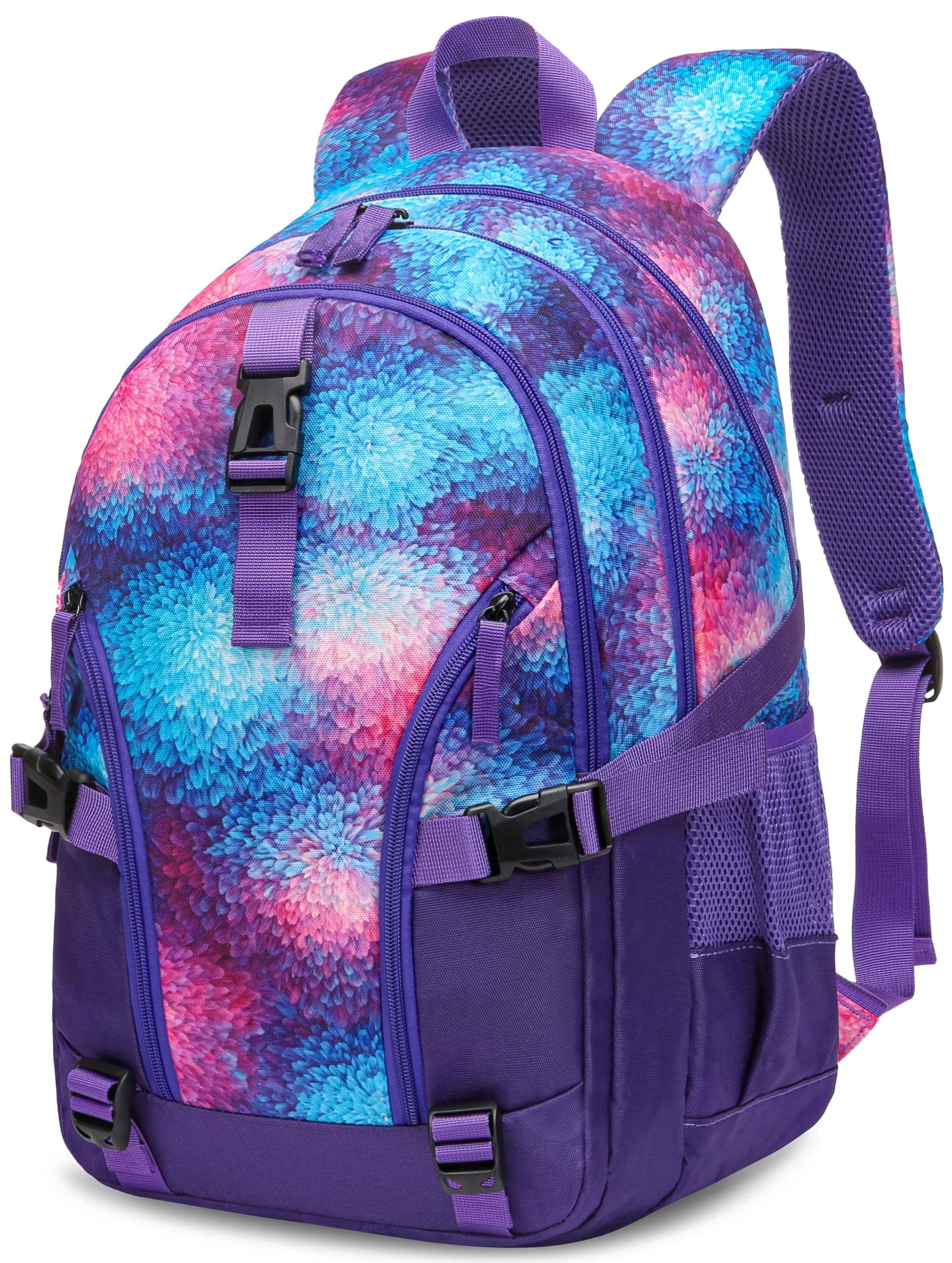 BLUEFAIRY High School Backpack for Girls Boys Middle School Bookbag for Kids Back to School Bag for College with Large Compartment Casual Daypack