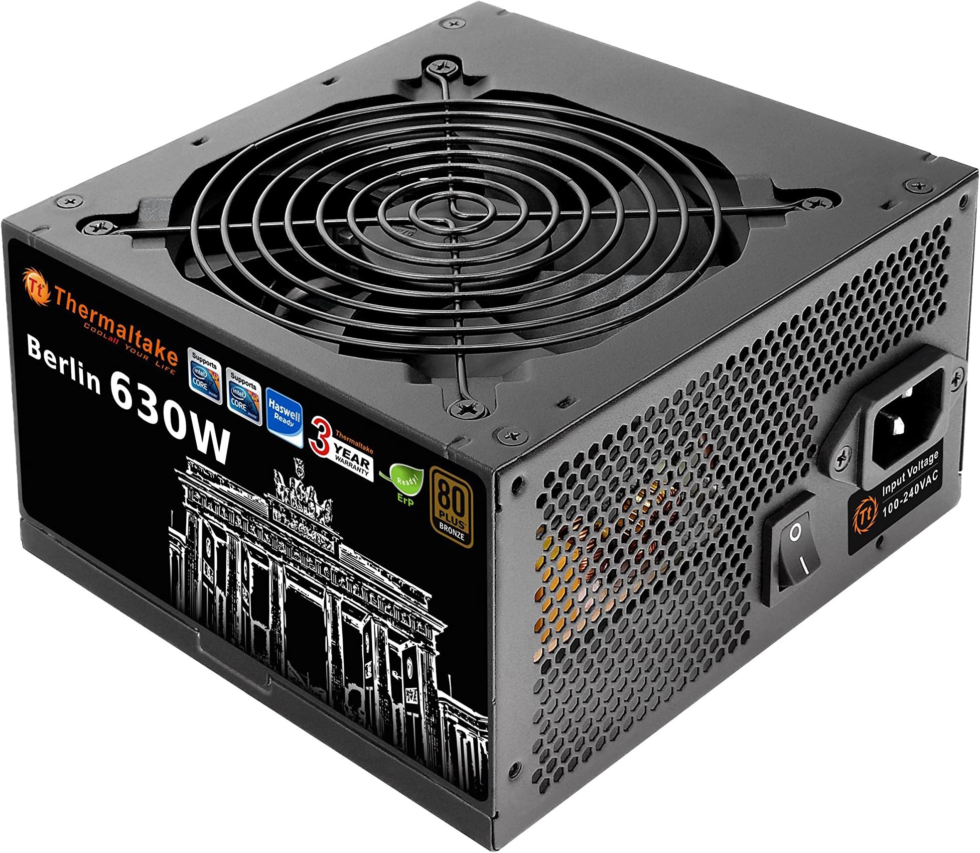 ThermalTake Berlin 630W 80Plus, W0393RE