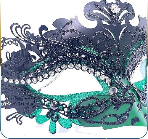 Miniatura 7 de Máscara veneciana para mujeres y hombres, para fiesta de disfraces, baile de graduación, Halloween, Mardi Gras