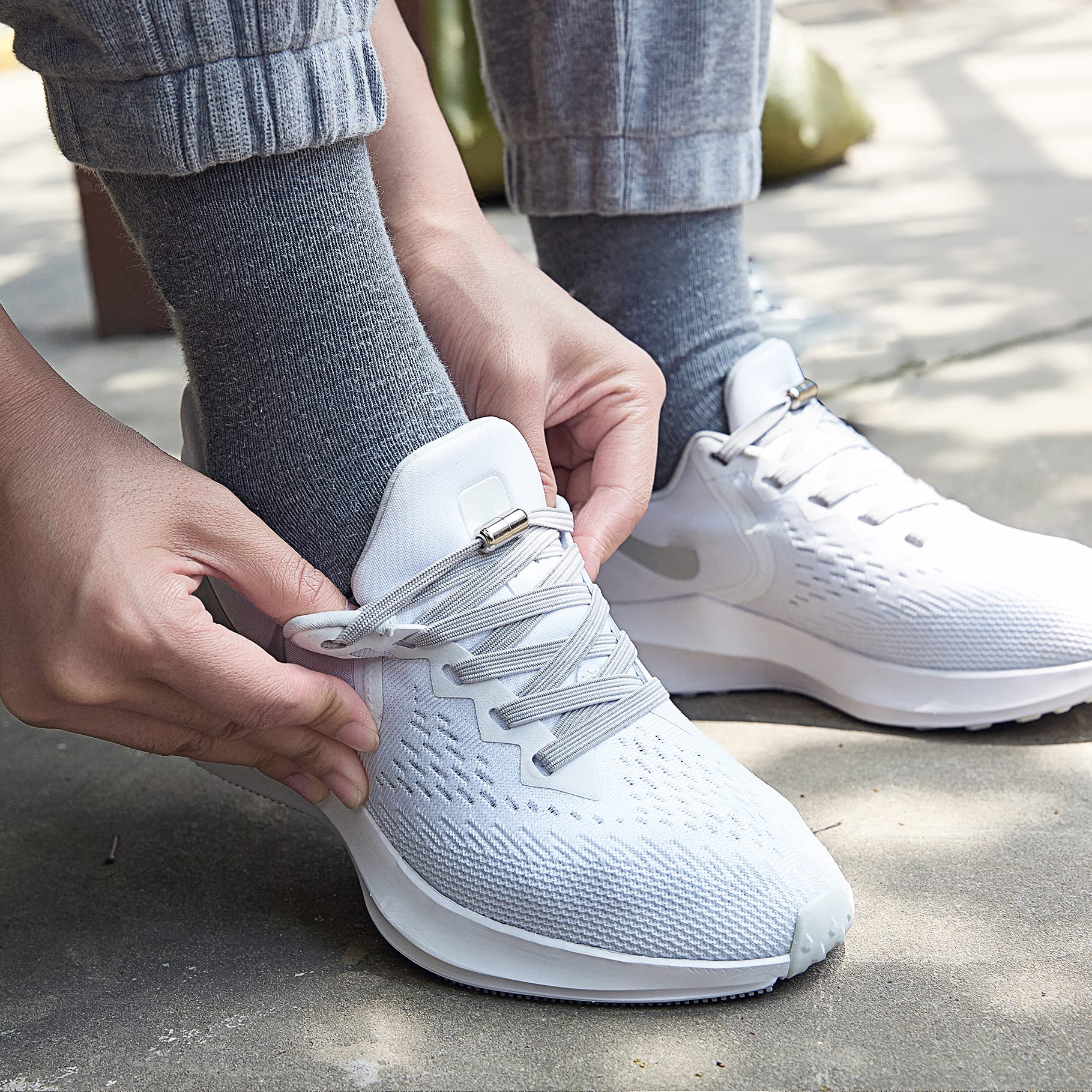 Schnürsenkel ohne Binden für Erwachsene und Kinder, elastische Schnürsenkel für Sneaker