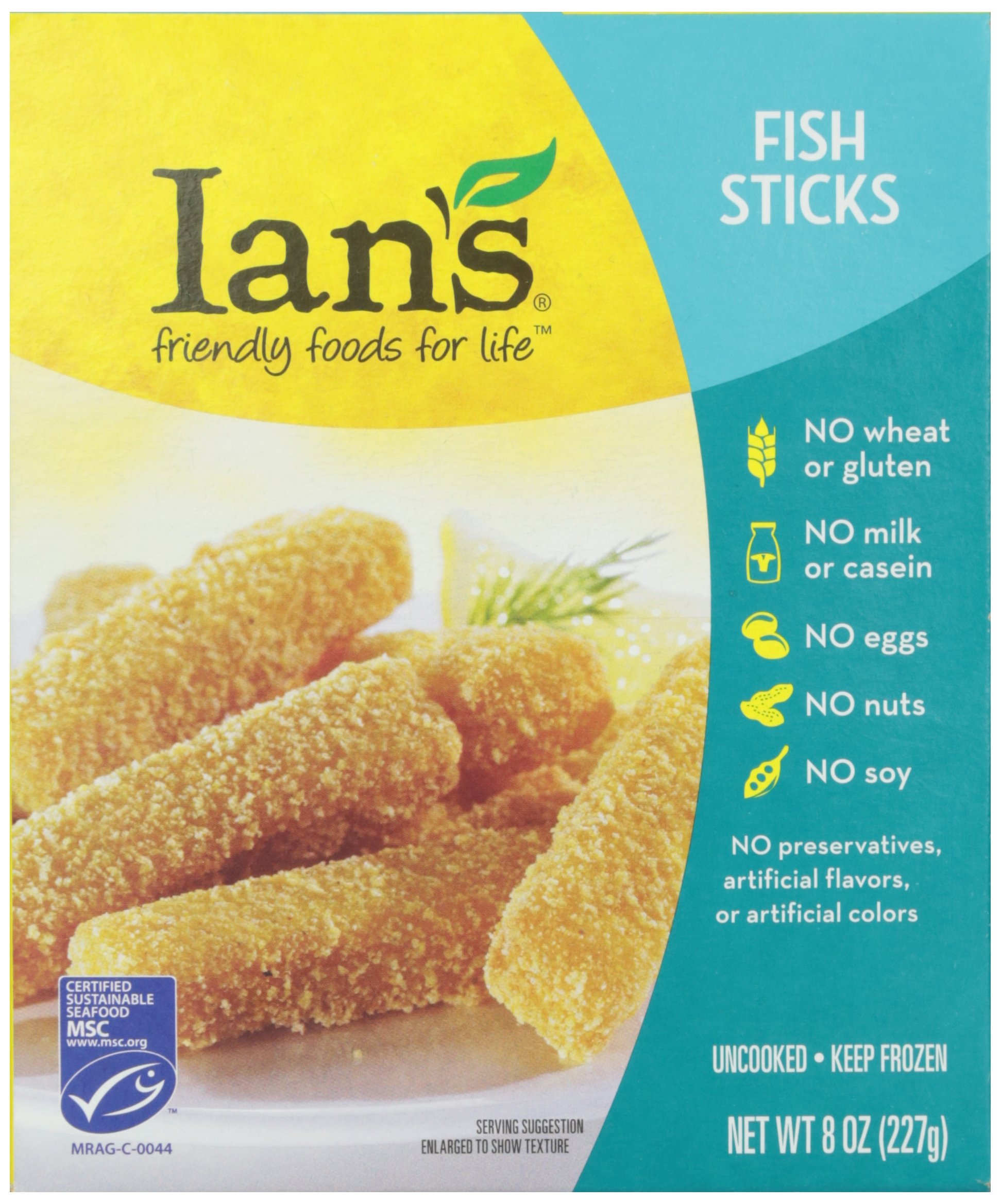 Ians Allergen Free Fish Sticks 8 Oz Frozen- Buy Online In Saint Lucia At Desertcart - 86563071