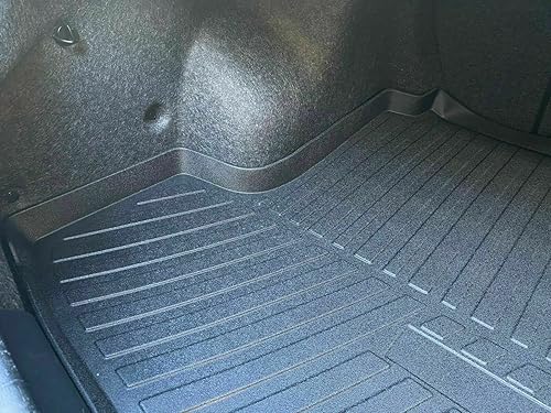Miniatura 9 de Tapete de maletero para Nissan Altima 2013-2025 – Alfombrillas resistentes a la intemperie para maletero de automóviles con borde elevado – Goma