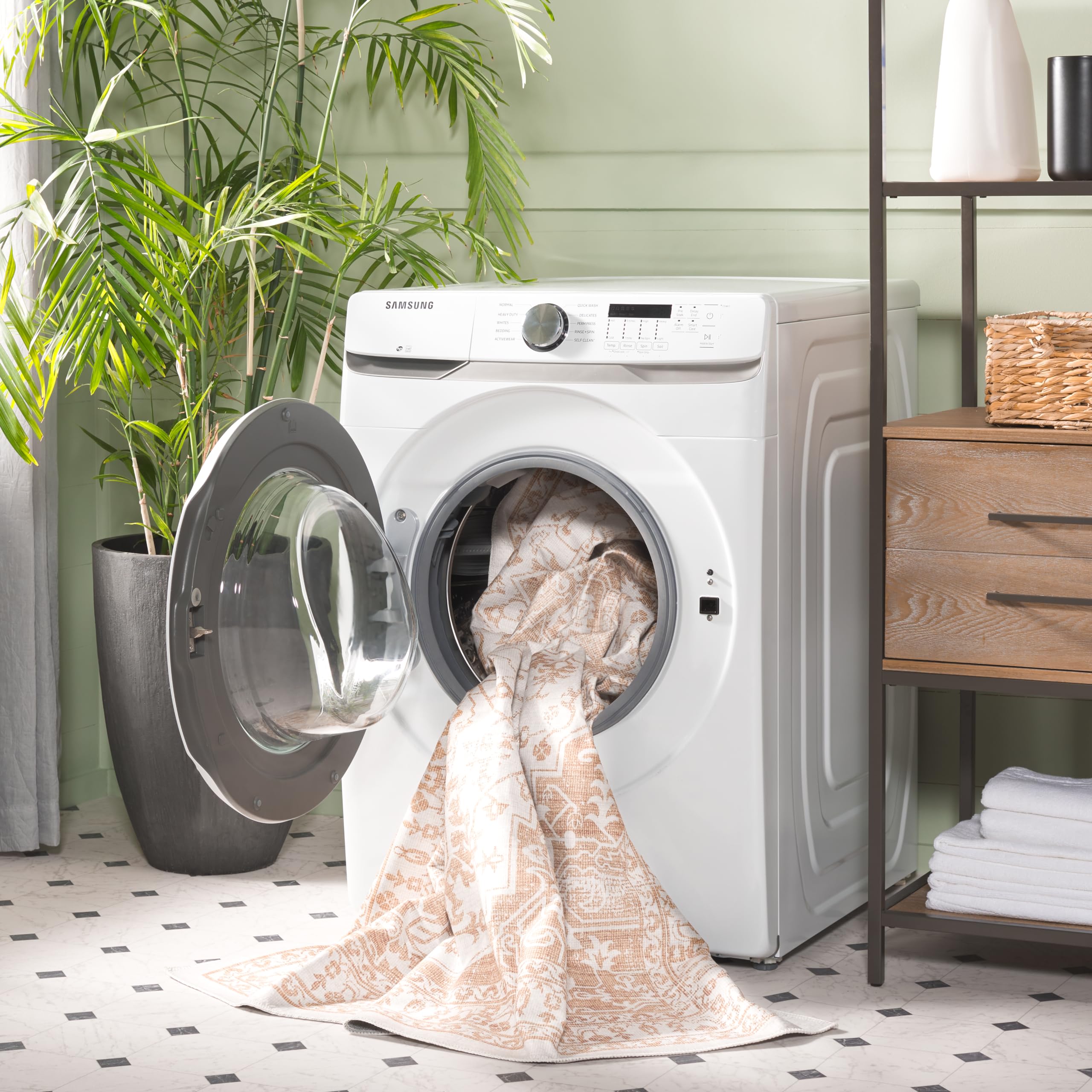 Safavieh Arizona Collection Traditional Rug, Machine Washable & Non Slip, Ideal for High Passage Areas - Image 2