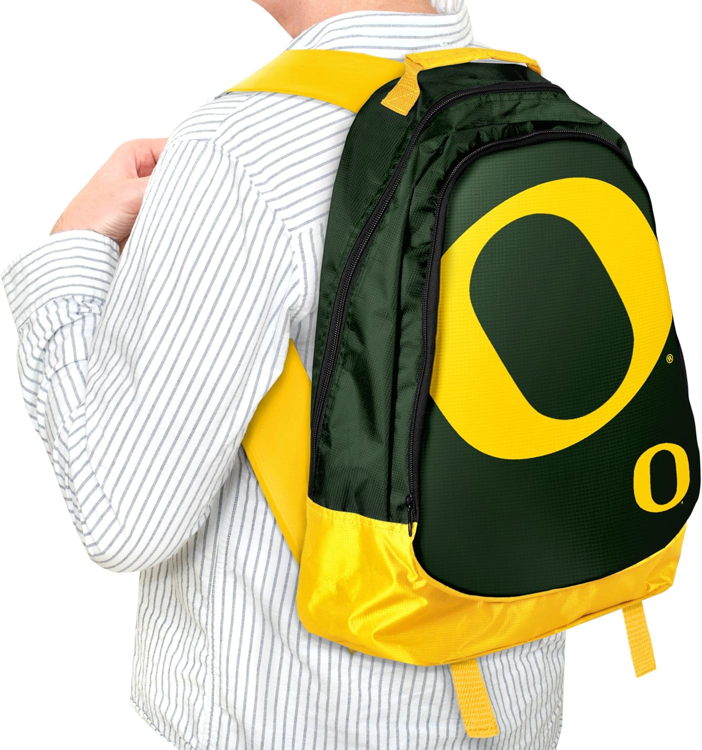 Oregon Ducks NCAA Core Structured Lightweight Backpack : Amazon.fr ...