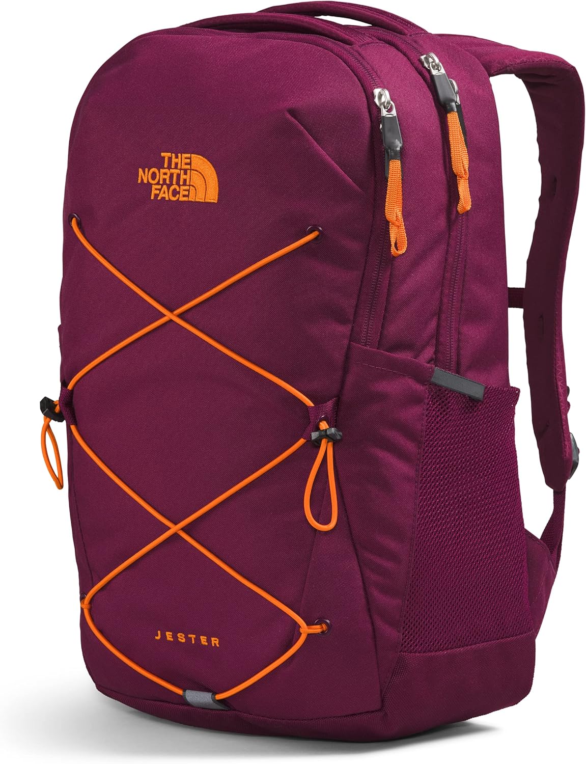 The North Face Women's Jester Everyday Laptop Backpack, Boysenberry/Mandarin, One Size - Image 2