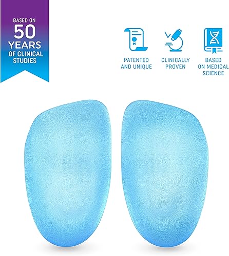 Miniatura 5 de Heel That Pain Plantillas de gel para fascitis plantar, asientos de talón, inserciones ortopédicas de pie, copas de talón para dolor de talón y