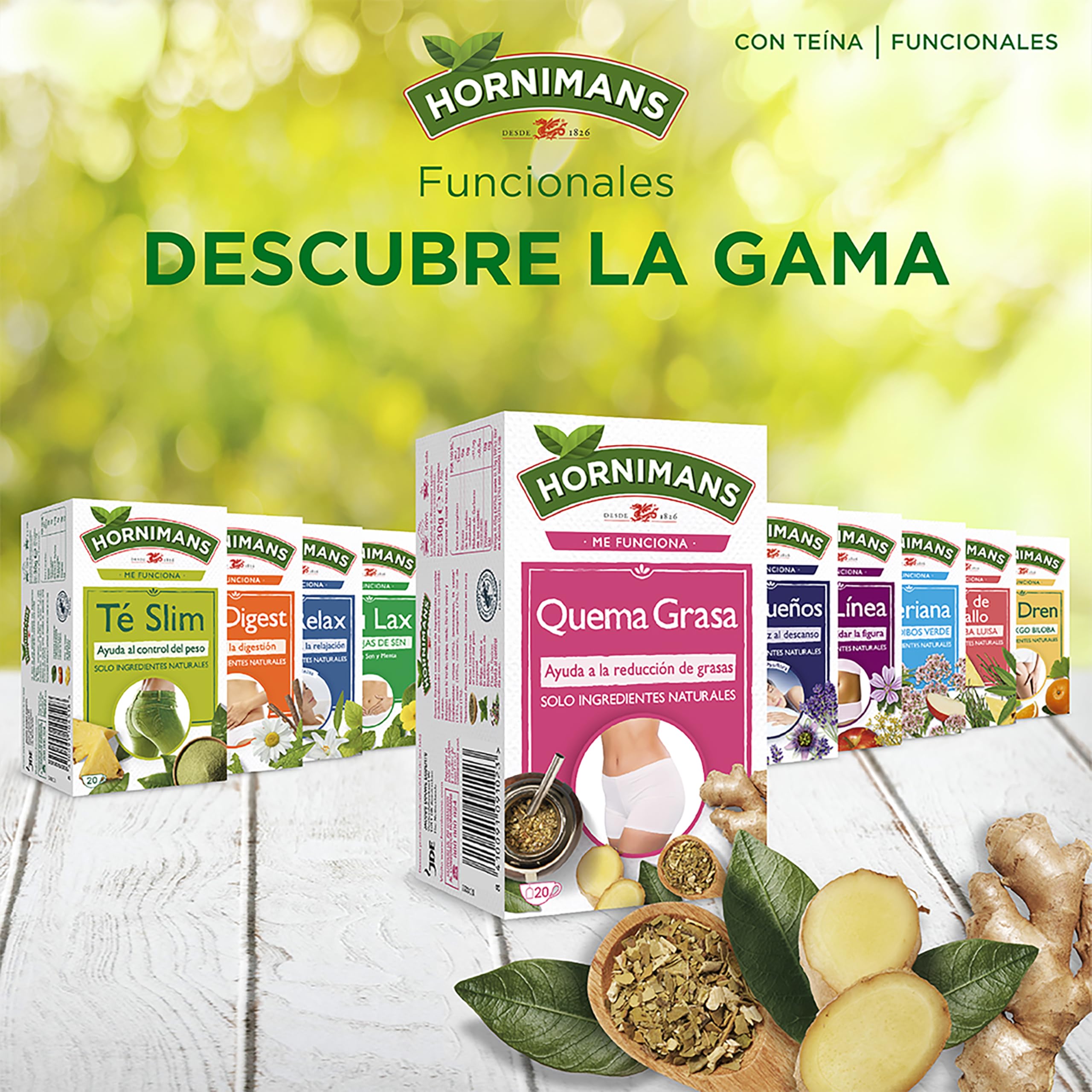Hornimans Infusión Quemagrasa 20 Bolsitas