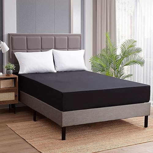 Sweet Home Collection Sábana bajera ajustable de la colección Supreme 1500 Supreme con correas elásticas reforzadas en las esquinas, resistente a