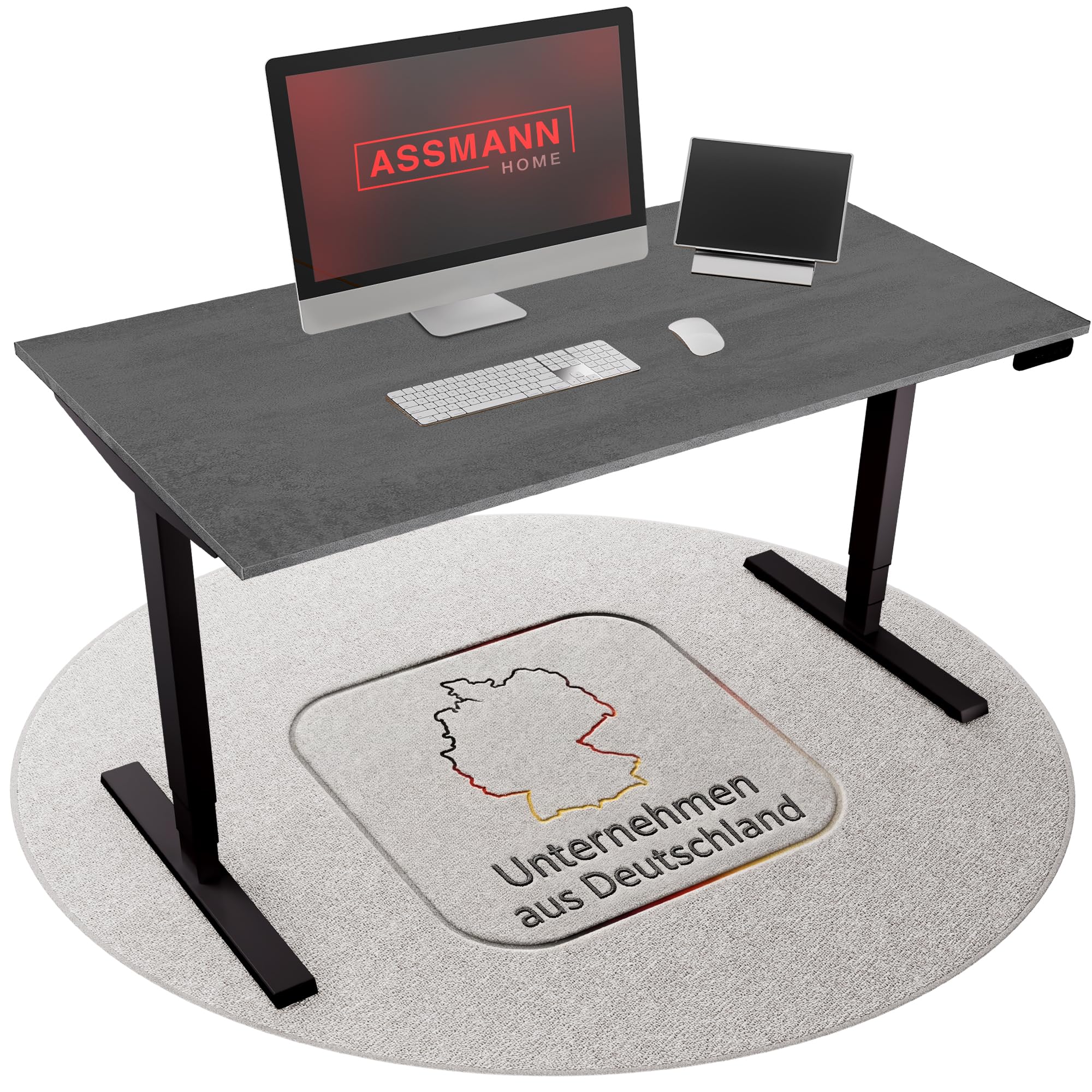 ASSMANN Elektrisch höhenverstellbarer Schreibtisch Y-Line