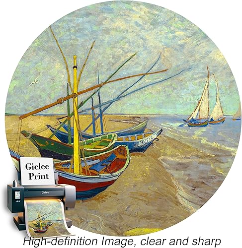 Miniatura 494 de A&T ARTWORK The Starry Night de Vincent Van Gogh. Tamaño del marco: 36 x 30 pulgadas, tamaño de la imagen: 30 x 24 pulgadas, reproducciones clásicas