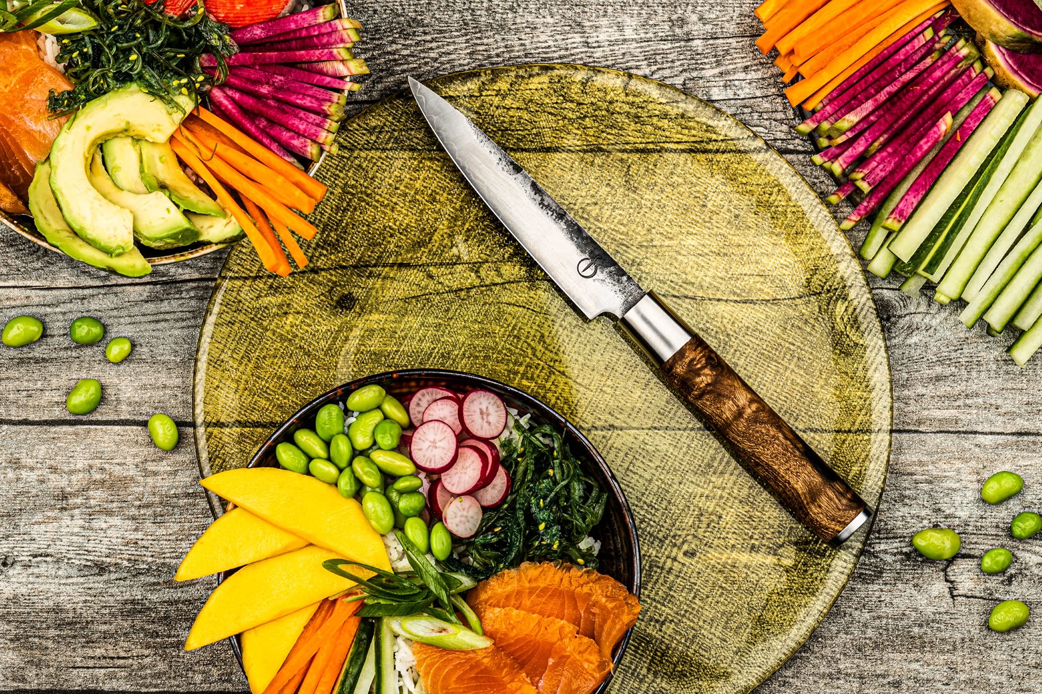 Forged VG10 - Coltello universale, 12 cm, realizzato a mano, in scatola di legno