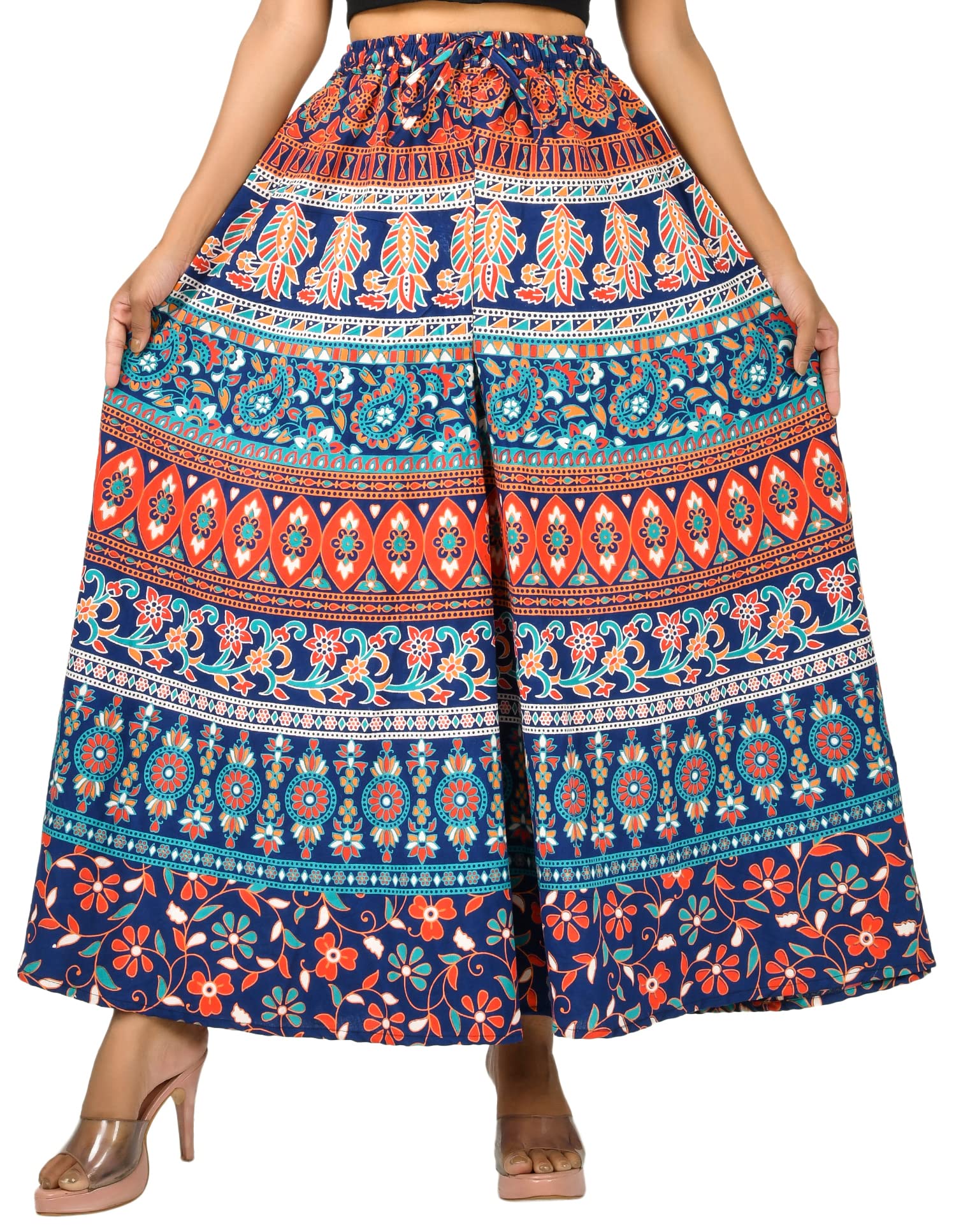 samjhi Cotton Long Palazzo Pant for Women-picture-42