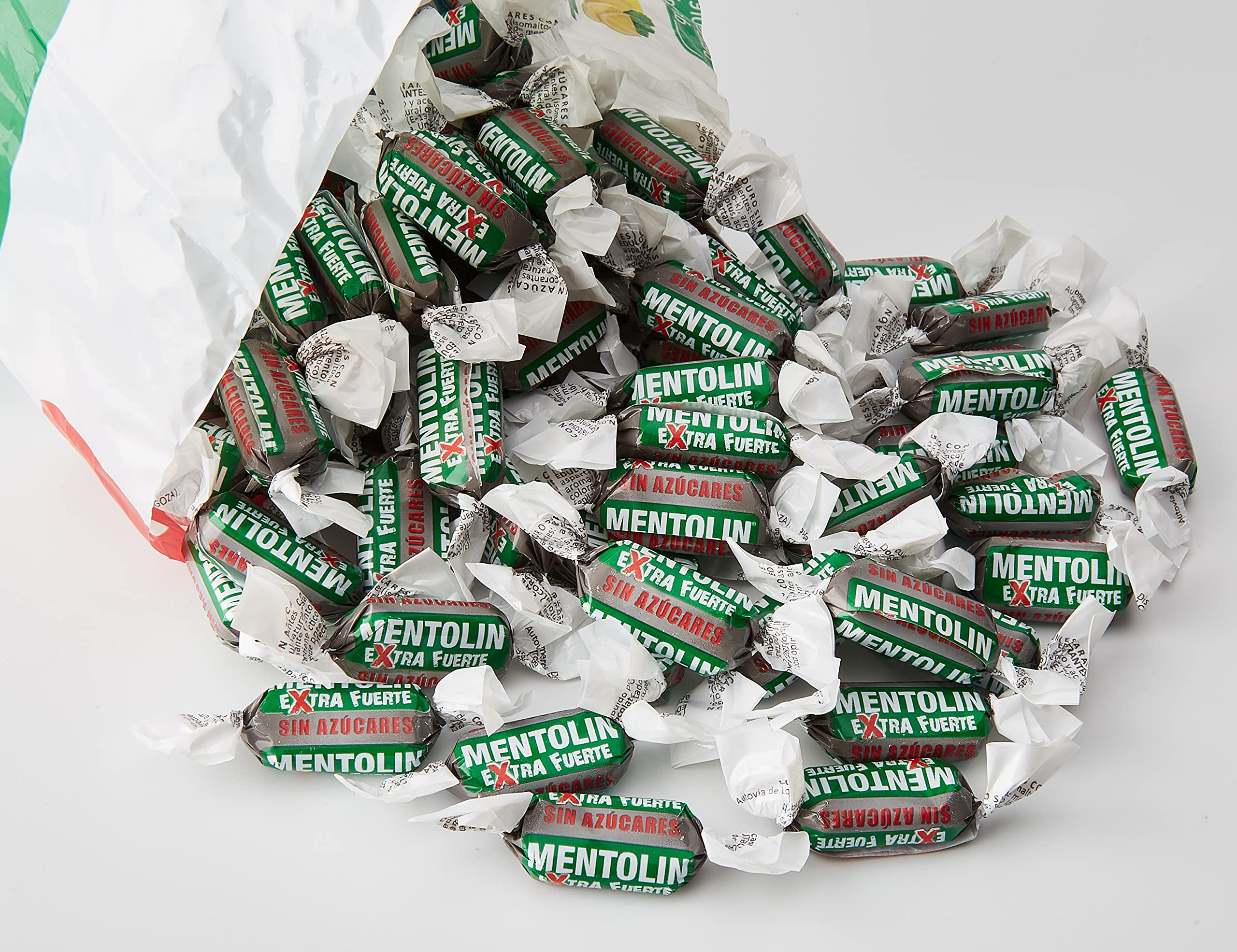 Mentolin Extra Fuerte Sin Azúcar 1000 gr