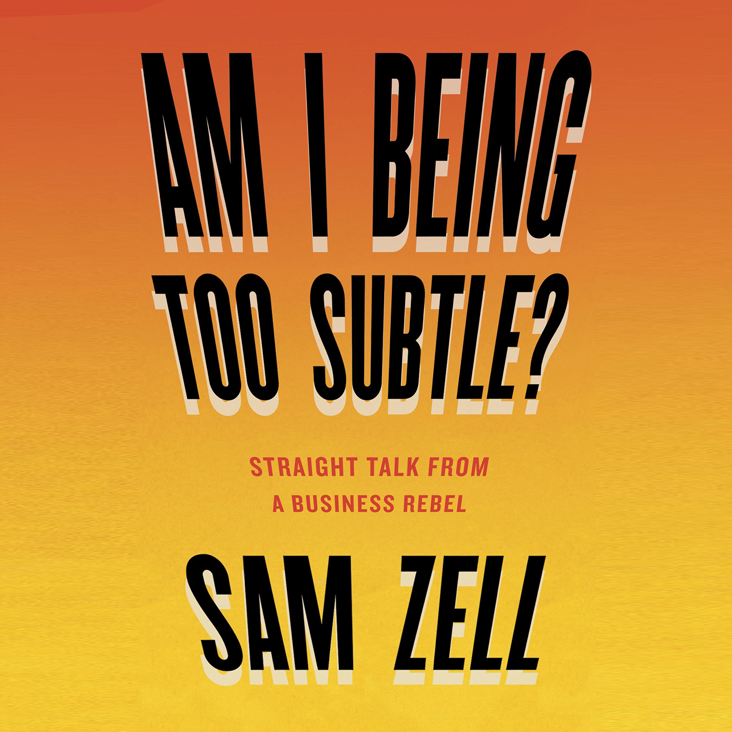 Cover art for Am I Being Too Subtle?