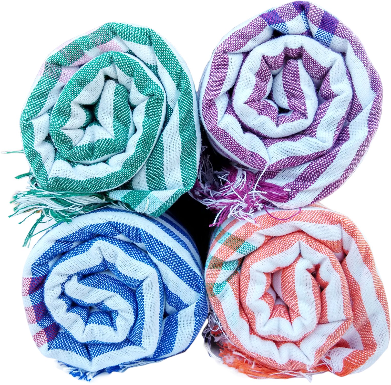 Fancyadda Brand - Cotton Extra Large Full Big Size Bath Towels Set For Men, Women & Girls (Pack Of 4, Stripes Pattern, 2.83 Feet X 5.83 Feet), Multicolored (B01MSBWII7) Amazon Price History, Amazon Price Tracker
