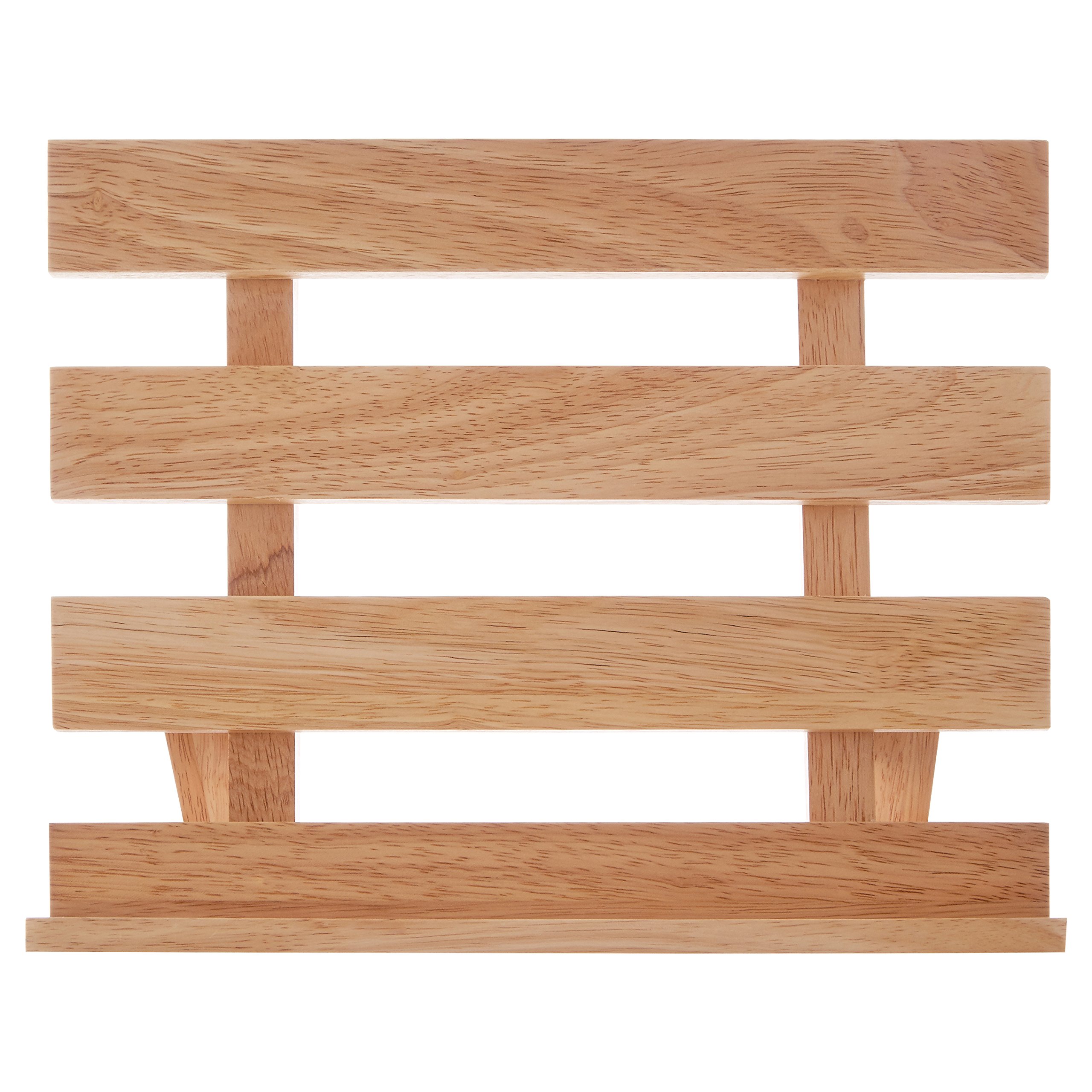 Nash Rubberwood Cook Book Stand - Natural