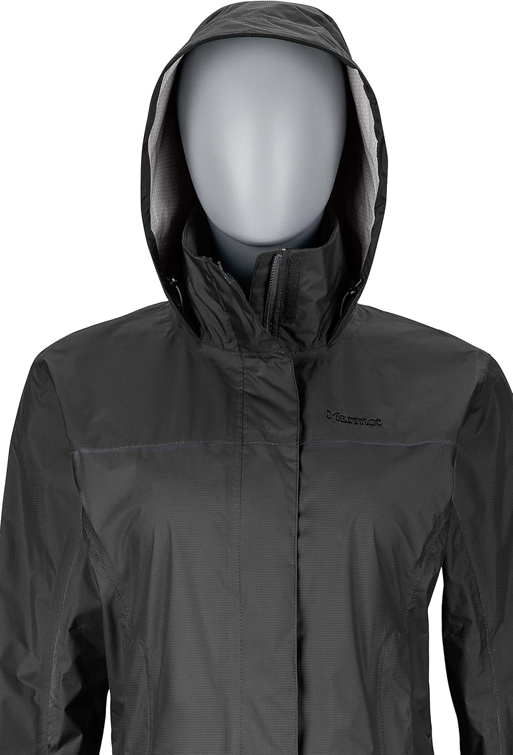 MARMOT Women's Precip Lightweight Waterproof Rain Jacket Large Jet Black