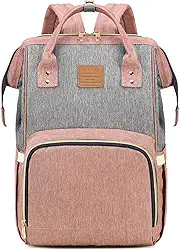 mochila LAND GRANDE AMOR maternidade bolsa maternidade para bebê Mamãe Fralda Sacos Mãe Grande Capacidade Viagem Fralda Mochilas anti-perda zíper Saco de Enfermagem para o bebê nascido