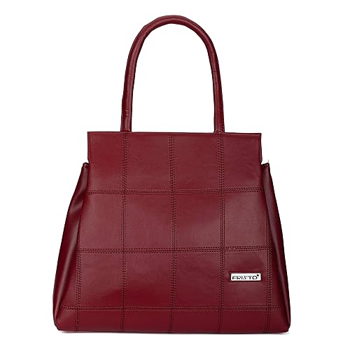 Fristo Women's Alia Handbag (FRBN-012)(Maroon)