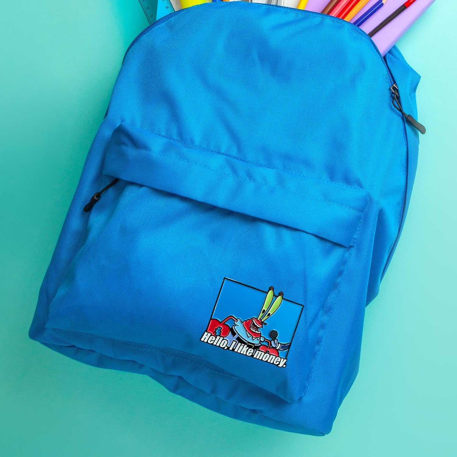 Mr. Krabs Likes Money. - SpongeBob Squarepants Collectible Enamel Pin - Image 3