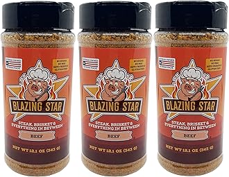 Blazing Star BBQBeef Rub & Seasoning Bundle (Pack of 3)