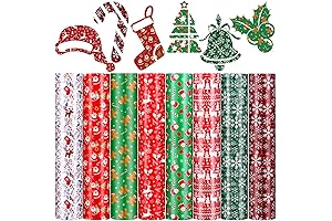 8 Sheets Heat Transfer Vinyl 12x10 Inch, Bonasila 3D Pattern HTV Vinyl...