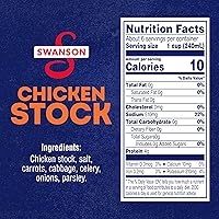 Vista 2 de Swanson Caldo de pollo 100% natural, cartón de 48 onzas