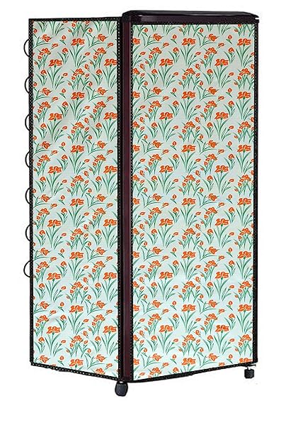 Aavya Unique Fashion Refrigerator Cover for Water Proof & Dust Proof Refrigerator (Fridge) Cover 188 Liter