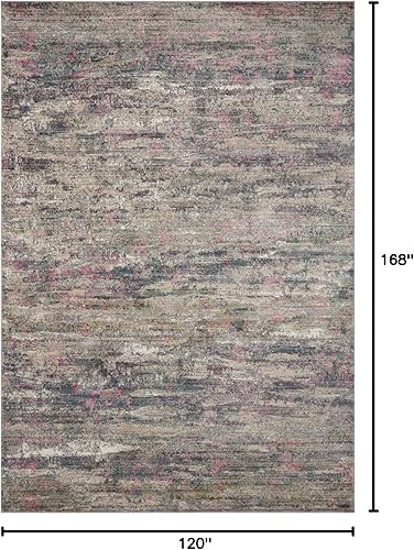 Miniatura 9 de Loloi Arden BerryMulti - Alfombra decorativa de 2 pies 6 pulgadas x 4 pies